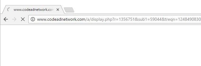 Codeadnetwork.com Virus