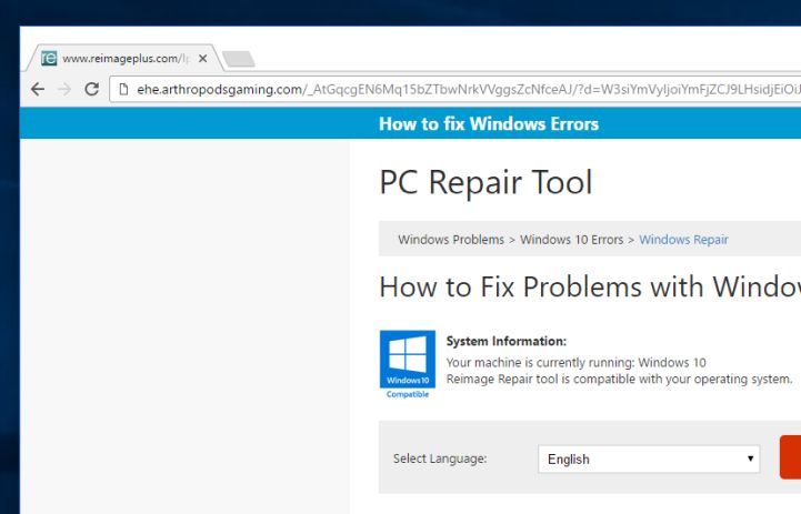 Ehe.arthropodsgaming.com Virus