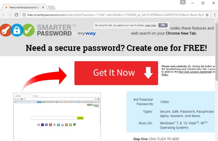 Free.smarterpassword.com virus