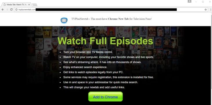 Tvplusnewtab.com virus