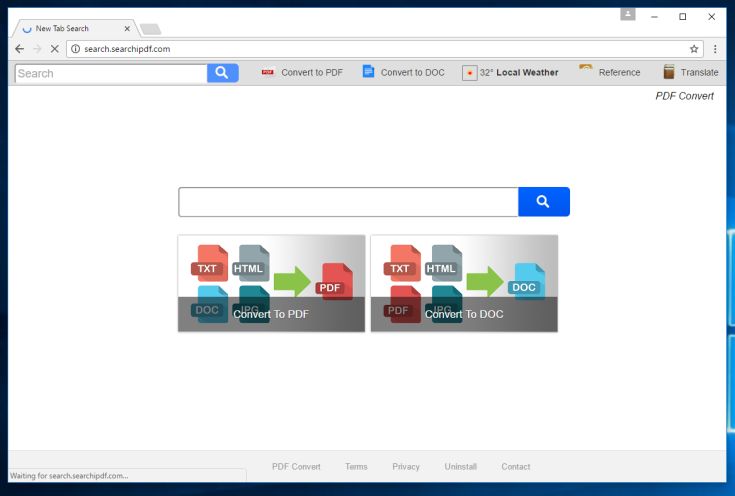 Search.searchipdf.com virus
