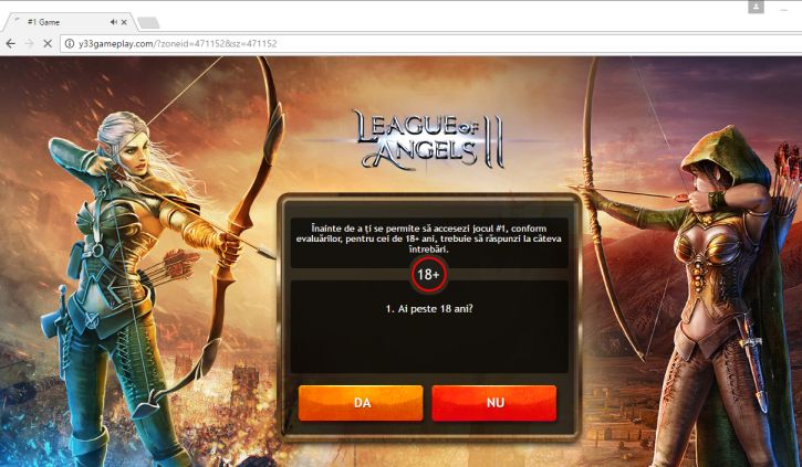 Y33gameplay.com virus