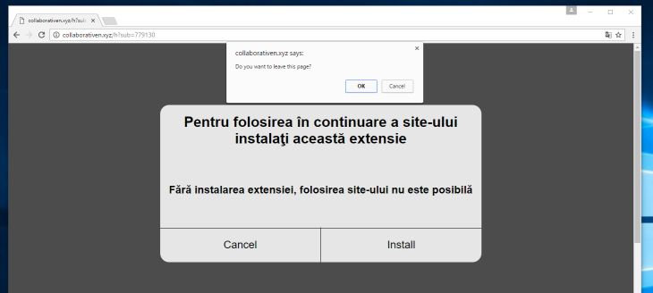 collaborativen.xyz redirect virus