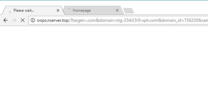 Oops.nserver.top virus