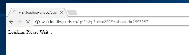 Wait.loading-urls.co virus