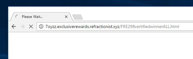 7oyzz.exclusiverewards.refractionist.xyz virus