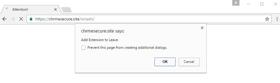 Remove Chrmesecure.site/smash Pop-ups (Virus Removal Guide)