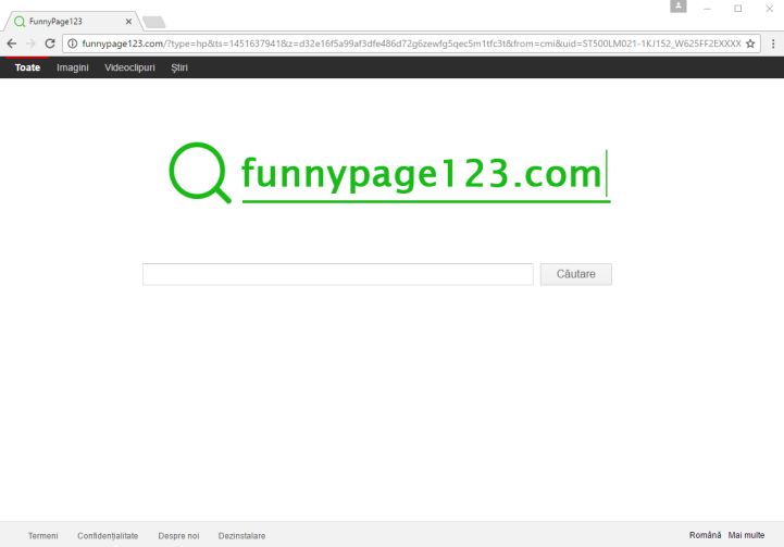 funnypage123.com virus