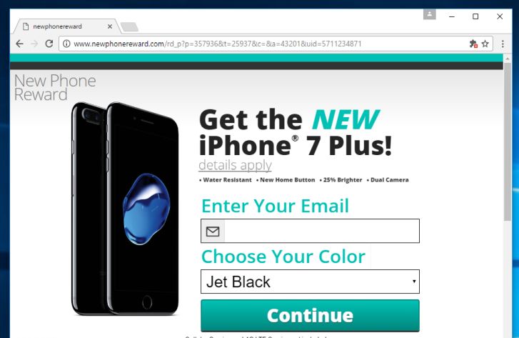 Newphonereward.com virus