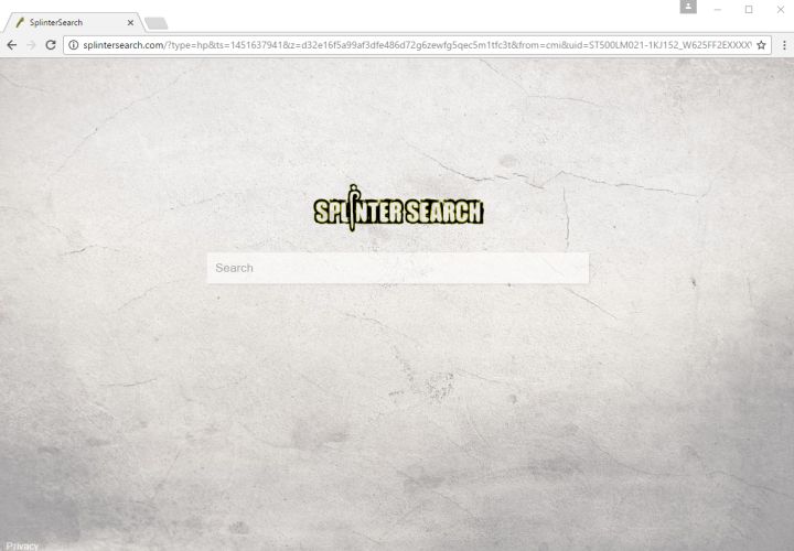 splintersearch.com virus