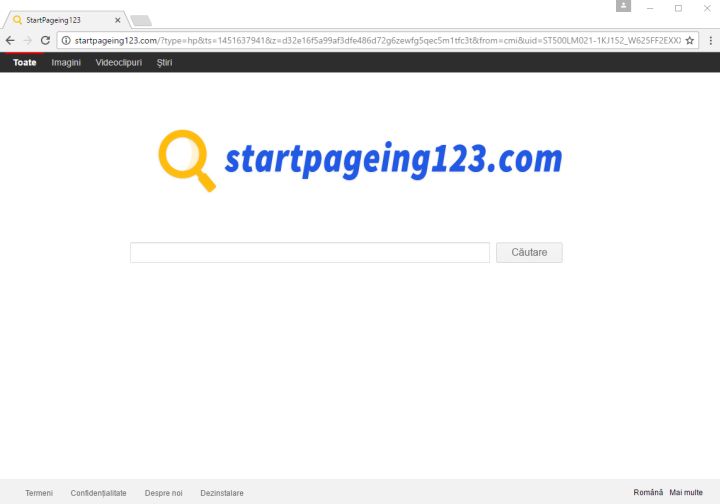 StartPageing123.com virus