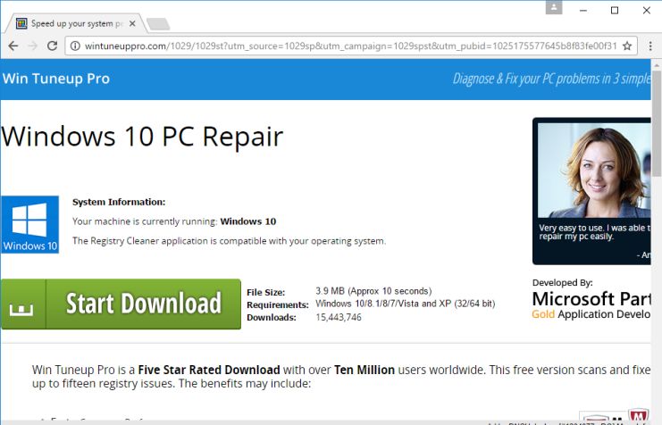wintuneuppro.com virus