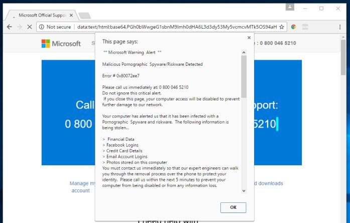 error 0x80072ee7 virus