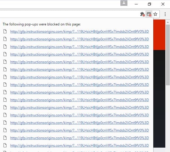 Gfp.instructionsorigins.com redirect virus