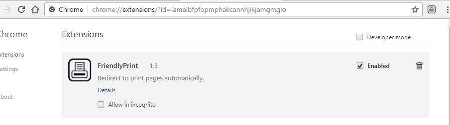 FriendlyPrint 1.3 virus