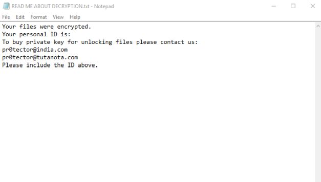 Pr0tector ransomware virus