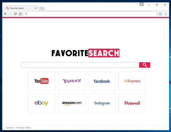 FavoriteSearch.org virus