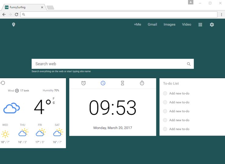 FunnySurfing.com virus