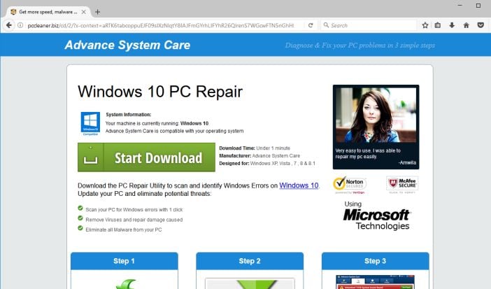 pccleaner.biz virus