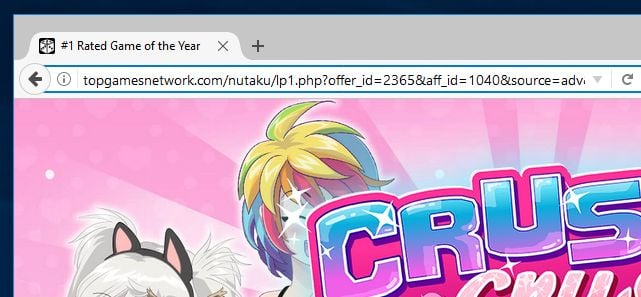 Topgamesnetwork.com virus