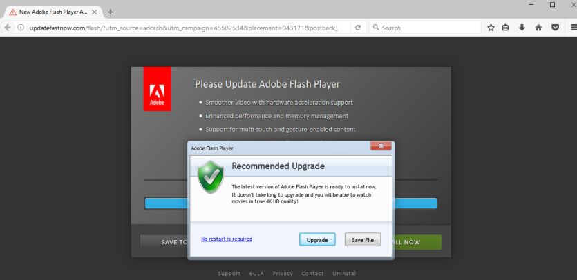 updatefastnow.com virus