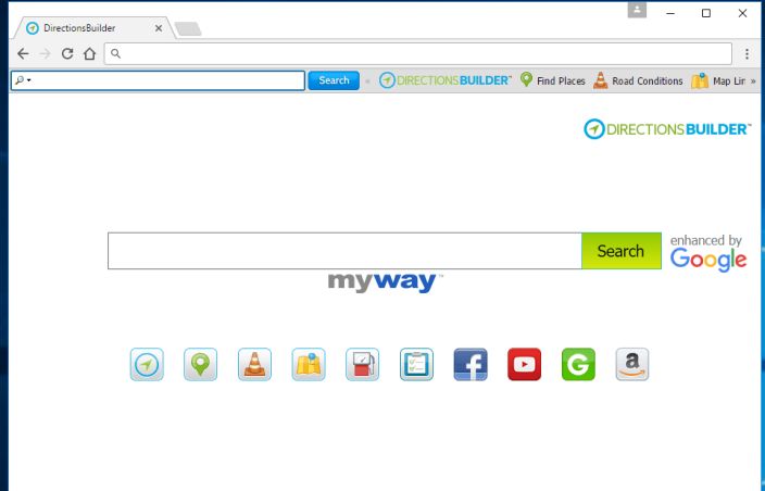 DirectionsBuilder By MyWay toolbar