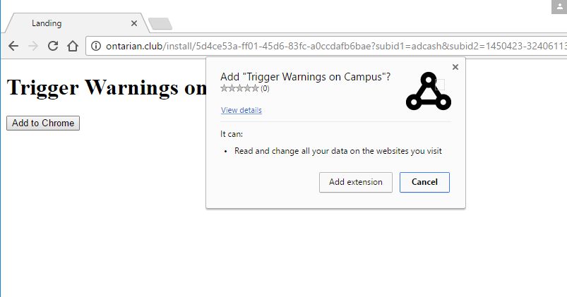 Trigger Warnings on Campus by ontarian.club adware