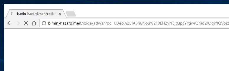b.minhazard.men redirect virus