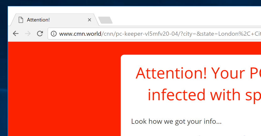 www.cmn.world adware