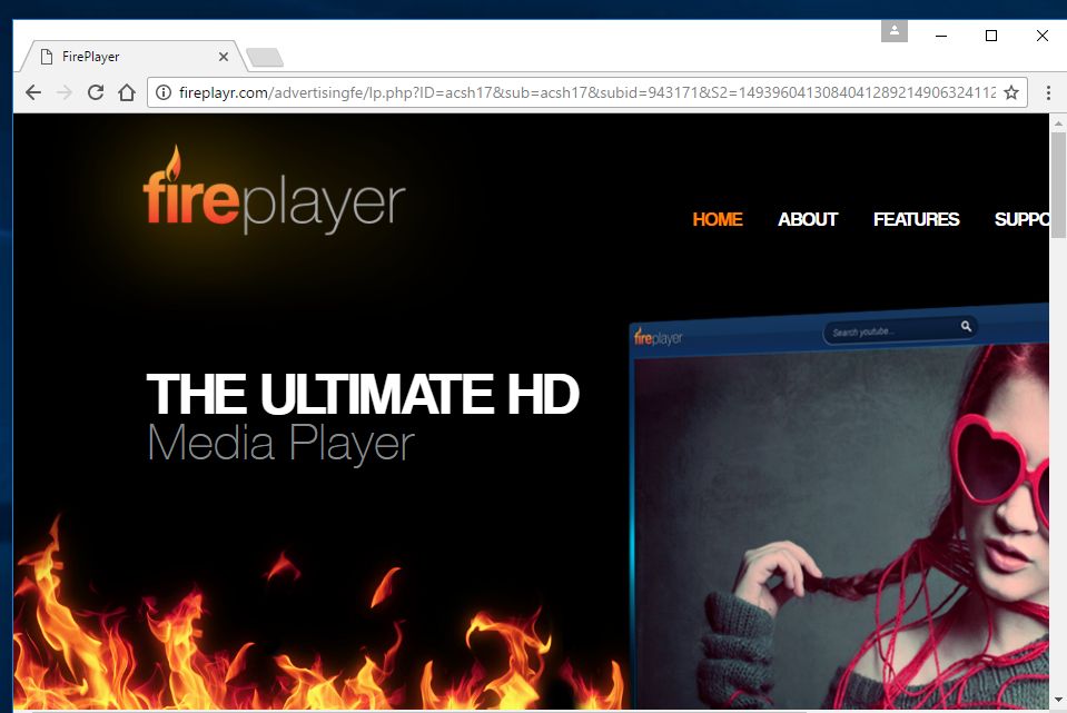 fireplayr.com virus