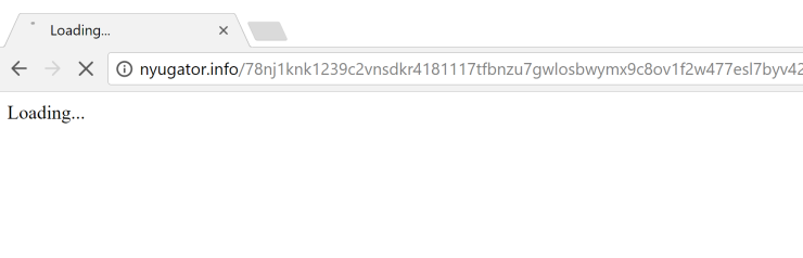 Nyugator.info redirect virus