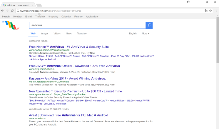 searchgosearch.com virus