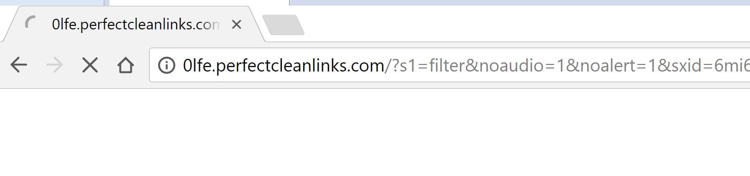 0lfe.perfectcleanlinks.com virus