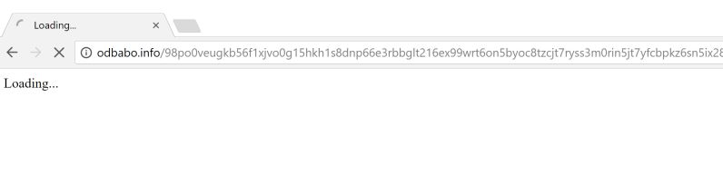 Odbabo.info redirect virus