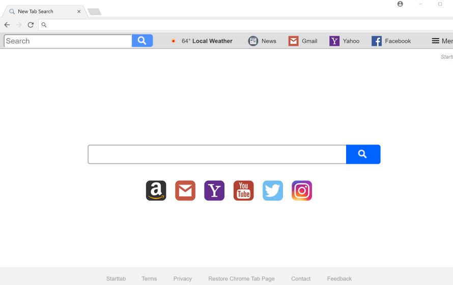 Search.starttab.co redirect virus