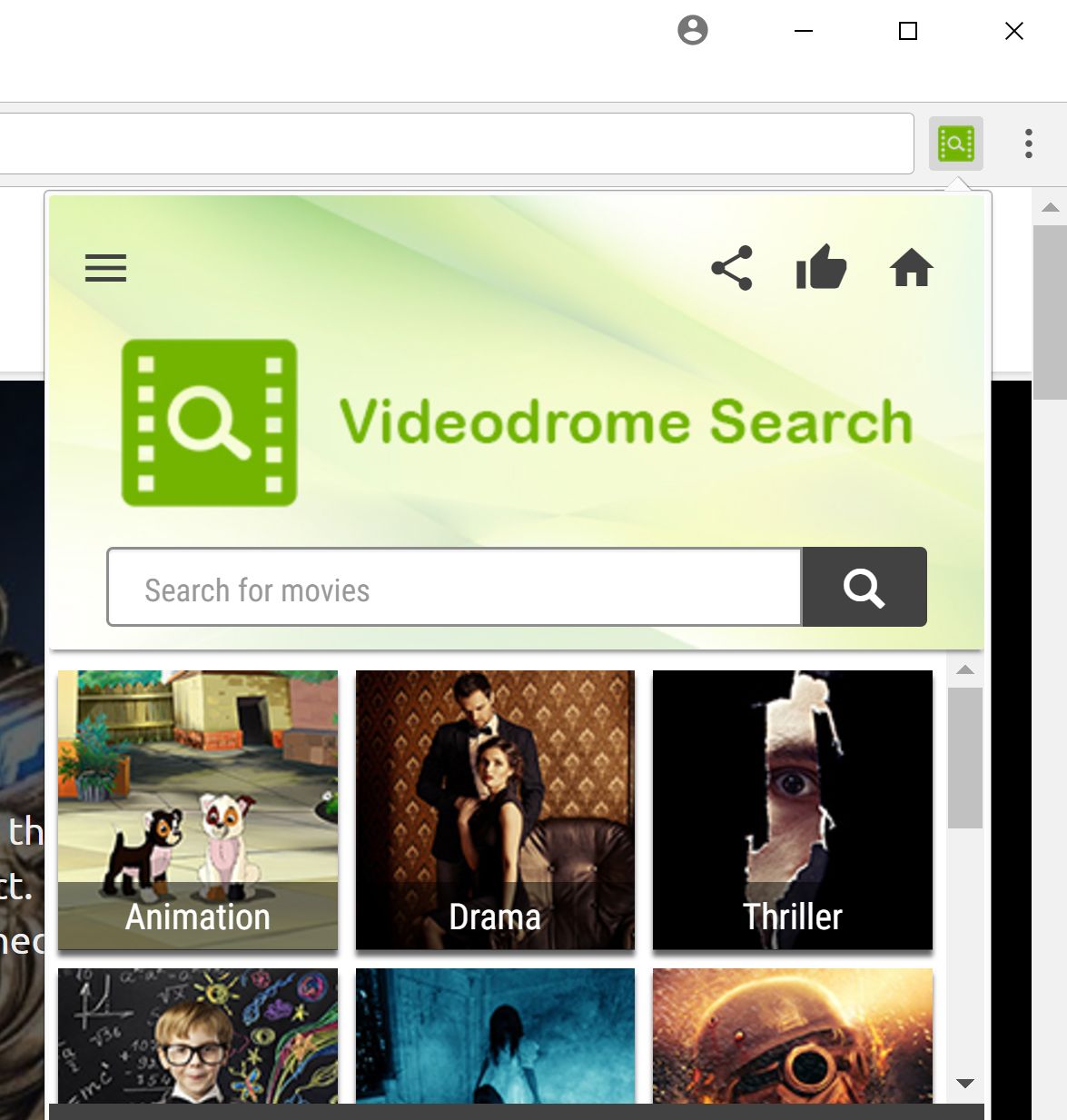 Videodrome Search 1.0.1 virus