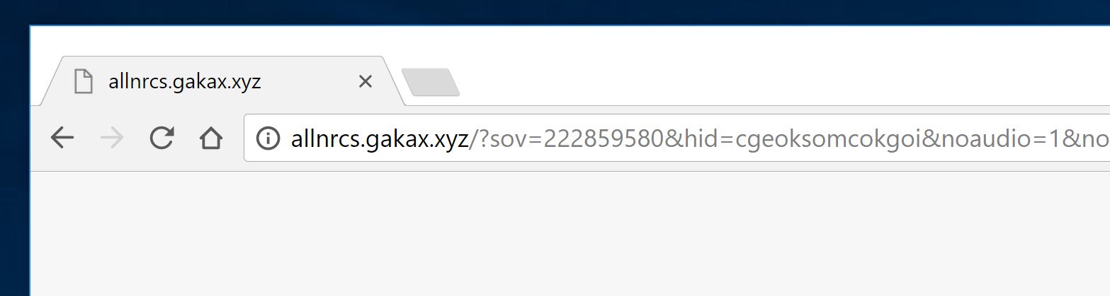 Allnrcs.gakax.xyz redirect virus