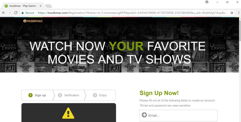 musikmac.com redirect virus