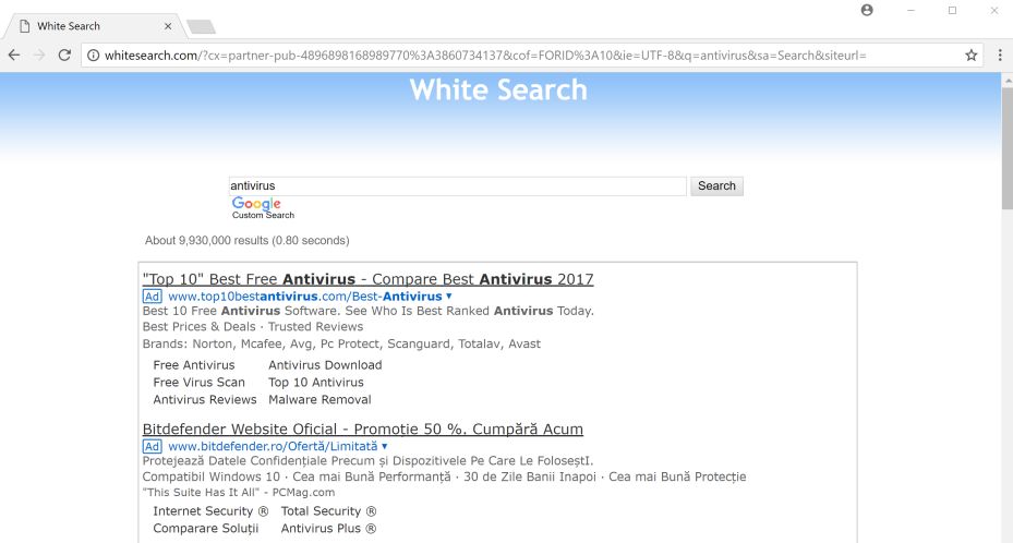 whitesearch.com virus