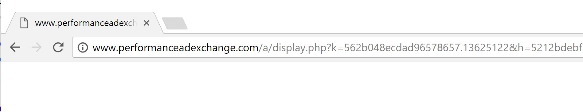 www.performanceadexchange.com redirect virus