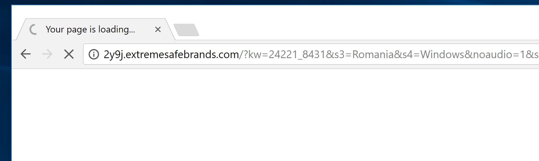 2y9j.extremesafebrands.com redirect virus