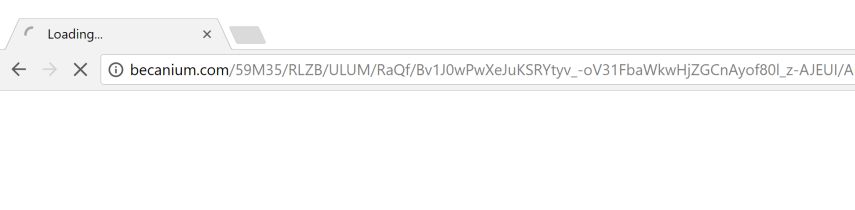 Becanium.com Redirect Virus