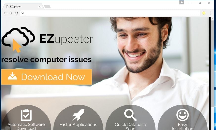 EZupdater Adware Virus