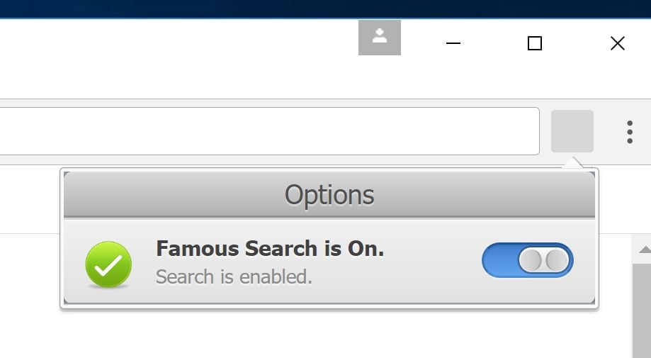 Famous Search is ON Virus