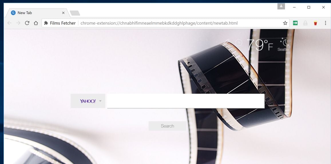 Films Fetcher New Tab Virus