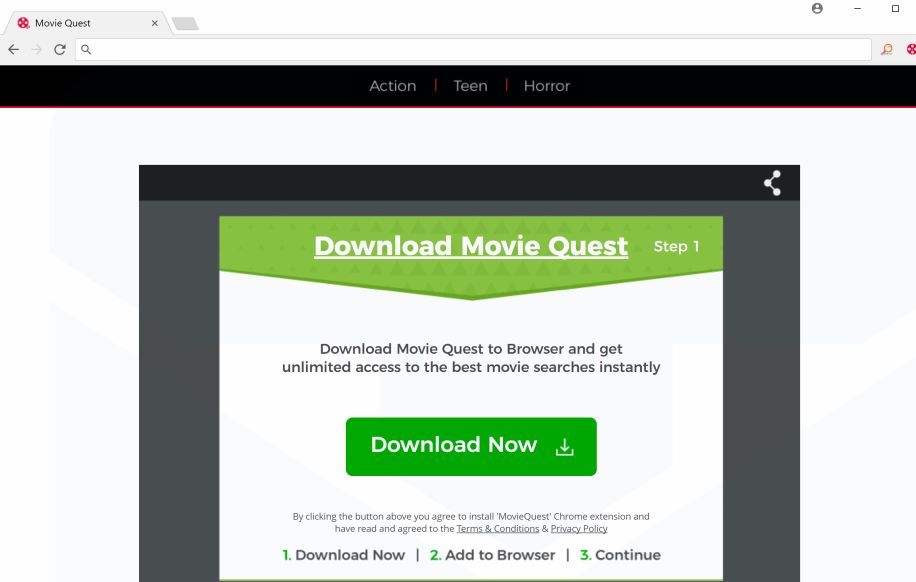 Movie Quests Adware