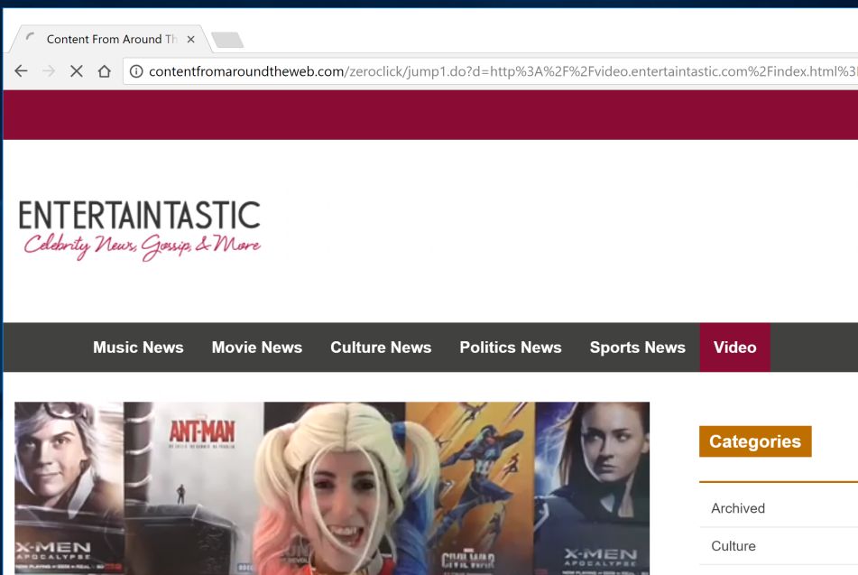 contentfromaroundtheweb.com virus