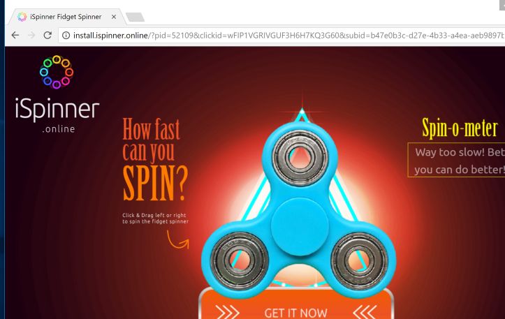 install.ispinner.online redirect virus