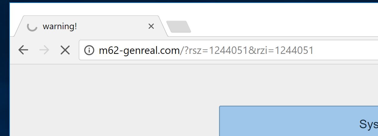 M62-genreal.com redirect virus