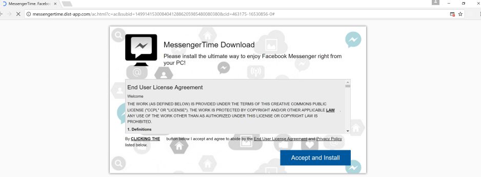 messengertime.dist-app.com virus